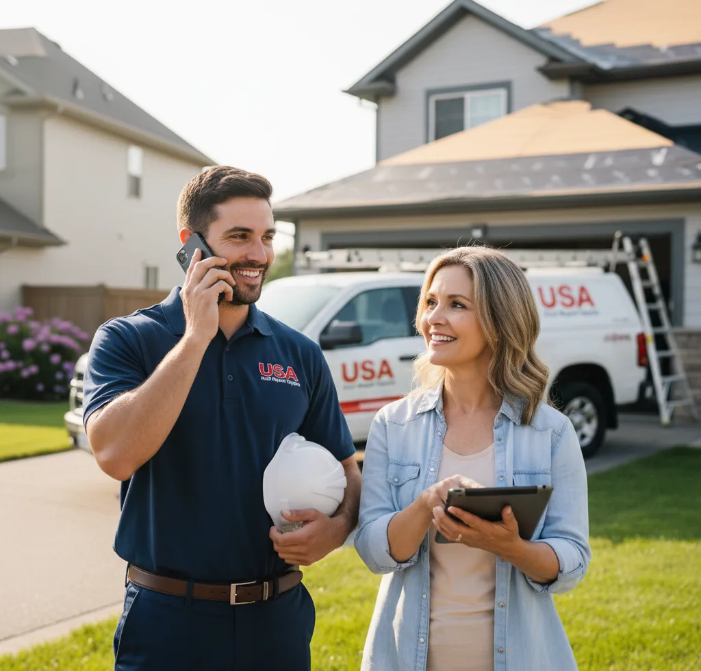 USA Roof Repair Experts customer support in Luray